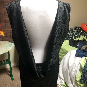 Vintage velvet dress